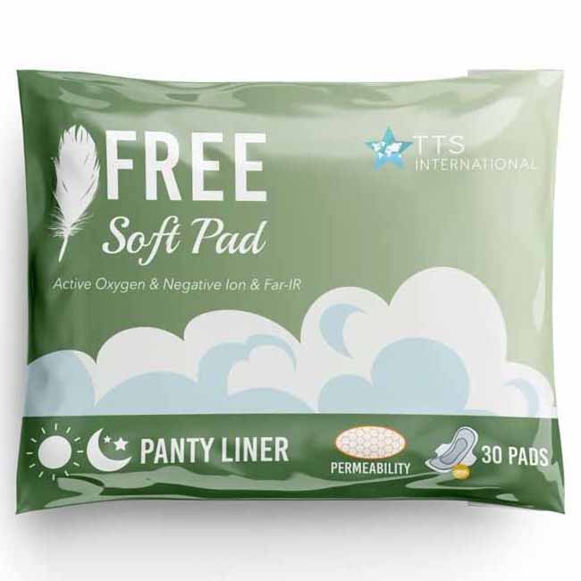 Free Soft Pad Panty Liner Günlük Pad